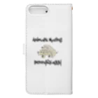 Animals MatingのDogs  Mating(犬の交尾) Book-Style Smartphone Case :back