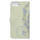 ととめめ/ totomemeのととめめ本日のお花：4月28日 Book-Style Smartphone Case :back