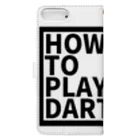 SWEET＆SPICY 【 すいすぱ 】ダーツのHOW TO PLAY DARTS 手帳型スマホケースの裏面