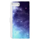 hosikawaroom🍼の星.夜空(night sky・star) Book-Style Smartphone Case :back