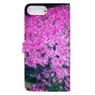 うさぎちゃんアイランドの夜のツツジ Book-Style Smartphone Case :back