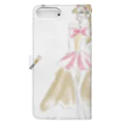 makaroni__nのMAKE-UP GIRL Book-Style Smartphone Case :back