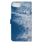 happy_mameの＊BLUE&WHIGHT＊空と雲 Book-Style Smartphone Case :back