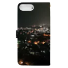 でおきしりぼ子の実験室のNight Scape Book-Style Smartphone Case :back