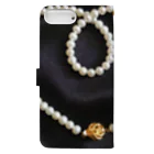 アトリエことらのpearlⅡ Book-Style Smartphone Case :back