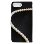 アトリエことらのpearlⅣ Book-Style Smartphone Case :back