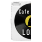 喫茶店員のLODIN Book-Style Smartphone Case :back