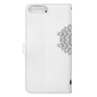 GraphicersのHawaiian Quilt Book-Style Smartphone Case :back