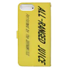 Les survenirs chaisnamiquesのRight90_All-Ranged Juice 2002 ver.-Logo Book-Style Smartphone Case :back