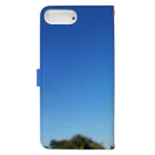 Ｑｏｏ３の公園の青空 Book-Style Smartphone Case :back