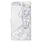 可愛い女の子職人vent4444のポール Book-Style Smartphone Case :back