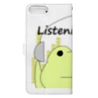 原知也、略してHaTo@作曲家のListening Frog Book-Style Smartphone Case :back