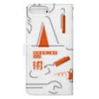 長岡芸術工事中2020 グッズ販売の長岡芸術工事中2020 Book-Style Smartphone Case :back