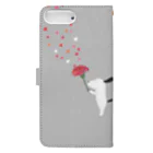 くりみそのおみせのshower affection  Book-Style Smartphone Case :back