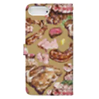 Miho MATSUNO online storeのLove meat. Book-Style Smartphone Case :back