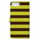 EC SUPPORT★CREATIVE WORKSのBEE Book-Style Smartphone Case :back