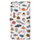 深海Collectiteの深海生物集合 Book-Style Smartphone Case :back