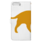 JTadano Collectionのおまわり猫 パポ君 / PAPO Book-Style Smartphone Case :back