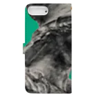 keikororinのplaster figure Book-Style Smartphone Case :back