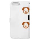 おにぎりのINU‐犬‐ Book-Style Smartphone Case :back