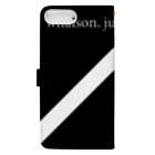 viofranme.のwhaisonjugemjp_AdobeDevangari slashfull Book-Style Smartphone Case :back