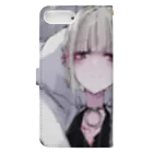 ぎどれのgirlfriend Book-Style Smartphone Case :back