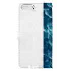 SEE THE SEAの外洋 The open ocean Book-Style Smartphone Case :back