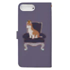 prunelleのKing Dog Book-Style Smartphone Case :back