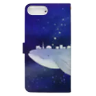 CREATOR'S NOVAの【NOVA】宇宙くじらnovaさん A Book-Style Smartphone Case :back