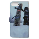 jura_iijimaのsnowboard!! Book-Style Smartphone Case :back