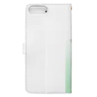 カッコ3のGreen daughter -緑の女- Book-Style Smartphone Case :back