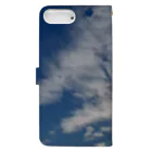 なっちゃんのモクモク雲と空 Book-Style Smartphone Case :back