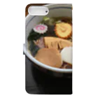 そば処冨久屋(川越)のおかめ蕎麦 Book-Style Smartphone Case :back