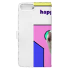 momo_emiのhappy Book-Style Smartphone Case :back