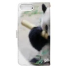 gackeyのもしもし PANDA Book-Style Smartphone Case :back