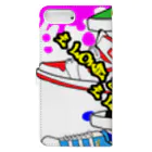 カクウレコードのI Love Sneakers.I Like SNS. Book-Style Smartphone Case :back