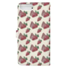 Kazuki Shibataの苺 イチゴ Strawberry  Book-Style Smartphone Case :back