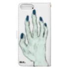 [ DDitBBD. ]のCadaverous-Hand. Book-Style Smartphone Case :back