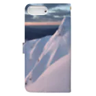 zenの雪山 Book-Style Smartphone Case :back