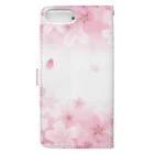 orange_honeyの桜33 Book-Style Smartphone Case :back