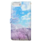 orange_honeyの桜37 Book-Style Smartphone Case :back