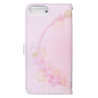 orange_honeyの桜47 Book-Style Smartphone Case :back