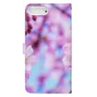 orange_honeyの桜48 Book-Style Smartphone Case :back