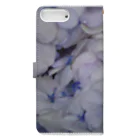 007f89_8の紫陽花 Book-Style Smartphone Case :back