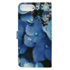 007f89_8の紫陽花 Book-Style Smartphone Case :back