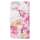 orange_honeyの桜53 Book-Style Smartphone Case :back