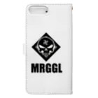 MRG_shoのMRGGGLオリジナル Book-Style Smartphone Case :back