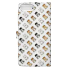 neguse511のshiba-dogs  Book-Style Smartphone Case :back