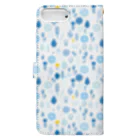 hughieのscandinavian blue Book-Style Smartphone Case :back