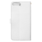 旭日旗の旭日堂の 【青色旭日旗】シリーズ Book-Style Smartphone Case :back